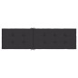 vidaXL Cuscino per Sdraio Nero (75+105)x50x3 cm vidaXL Cuscino per Sdraio Nero (75+105)x50x3 cm