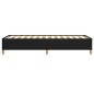 vidaXL Giroletto Nero 100x200 cm in Tessuto vidaXL Giroletto Nero 100x200 cm in Tessuto