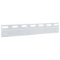 vidaXL Piastre di Collegamento 4 pz Argento 28 cm Acciaio Inossidabile vidaXL Piastre di Collegamento 4 pz Argento 28 cm Acciaio Inossidabile
