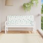 vidaXL Cuscini Panca Giardino 2 pz Motivo a Foglie 150x50x7 cm Tessuto vidaXL Cuscini Panca Giardino 2 pz Motivo a Foglie 150x50x7 cm Tessuto