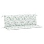vidaXL Cuscini Panca Giardino 2 pz Motivo a Foglie 150x50x7 cm Tessuto vidaXL Cuscini Panca Giardino 2 pz Motivo a Foglie 150x50x7 cm Tessuto