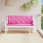 vidaXL Cuscini per Panca da Giardino 2 pz Rosa 150x50x7 cm in Tessuto vidaXL Cuscini per Panca da Giardino 2 pz Rosa 150x50x7 cm in Tessuto