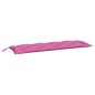 vidaXL Cuscini per Panca da Giardino 2 pz Rosa 150x50x7 cm in Tessuto vidaXL Cuscini per Panca da Giardino 2 pz Rosa 150x50x7 cm in Tessuto