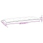 vidaXL Cuscini per Panca da Giardino 2 pz Rosa 150x50x7 cm in Tessuto vidaXL Cuscini per Panca da Giardino 2 pz Rosa 150x50x7 cm in Tessuto