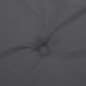 vidaXL Cuscino per Panca Antracite 100x50x3 cm in Tessuto Oxford
