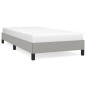 vidaXL Giroletto Grigio Chiaro 90x200 cm in Tessuto vidaXL Giroletto Grigio Chiaro 90x200 cm in Tessuto