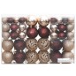 vidaXL Palline di Natale 100 pz Champagne e Marrone 3 / 4 / 6 cm vidaXL Palline di Natale 100 pz Champagne e Marrone 3 / 4 / 6 cm