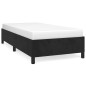 vidaXL Giroletto Nero 90x190 cm in Velluto vidaXL Giroletto Nero 90x190 cm in Velluto