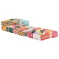 vidaXL Pouf Modulare in Tessuto Patchwork vidaXL Pouf Modulare in Tessuto Patchwork