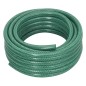 vidaXL Set Tubo da Giardino con Raccordi Verde 0,6" 50 m in PVC