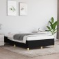 vidaXL Giroletto Nero 120x200 cm in Tessuto