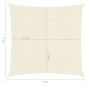 Vela Parasole 160 g/m² Crema 3x3 m in HDPE Vela Parasole 160 g/m² Crema 3x3 m in HDPE