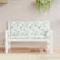 vidaXL Cuscini Panca Giardino 2 pz Motivo a Foglie 120x50x7 cm Tessuto vidaXL Cuscini Panca Giardino 2 pz Motivo a Foglie 120x50x7 cm Tessuto