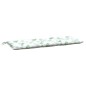 vidaXL Cuscini Panca Giardino 2 pz Motivo a Foglie 120x50x7 cm Tessuto vidaXL Cuscini Panca Giardino 2 pz Motivo a Foglie 120x50x7 cm Tessuto