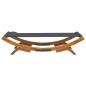 vidaXL Lettino Prendisole 100x188,5x44 cm in Legno Curvato Antracite vidaXL Lettino Prendisole 100x188,5x44 cm in Legno Curvato Antracite