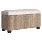 vidaXL Panche Portaoggetti 2 pz con Cuscino Grigio 69 cm Tifa vidaXL Panche Portaoggetti 2 pz con Cuscino Grigio 69 cm Tifa