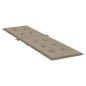 vidaXL Cuscino per Sdraio Tortora (75+105)x50x4 cm vidaXL Cuscino per Sdraio Tortora (75+105)x50x4 cm