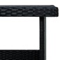 vidaXL Set Divani da Giardino 6 pz con Cuscini in Polyrattan Nero vidaXL Set Divani da Giardino 6 pz con Cuscini in Polyrattan Nero