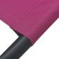 vidaXL Lettino Prendisole in Tessuto Rosa vidaXL Lettino Prendisole in Tessuto Rosa