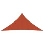 Vela Parasole 160 g/m² Terracotta 4,5x4,5x4,5 m in HDPE Vela Parasole 160 g/m² Terracotta 4,5x4,5x4,5 m in HDPE