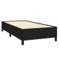 vidaXL Giroletto senza Materasso Nero 90x190 cm in Tessuto vidaXL Giroletto senza Materasso Nero 90x190 cm in Tessuto