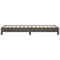 vidaXL Giroletto Grigio Scuro 80x200 cm in Velluto vidaXL Giroletto Grigio Scuro 80x200 cm in Velluto