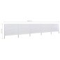 Paravento a 5 Pannelli in Tessuto 600x120 cm Bianco Sabbia Paravento a 5 Pannelli in Tessuto 600x120 cm Bianco Sabbia
