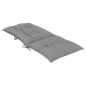 vidaXL Cuscini per Sedie 6 pz Grigie 120x50x7 cm in Tessuto vidaXL Cuscini per Sedie 6 pz Grigie 120x50x7 cm in Tessuto