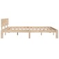 vidaXL Giroletto 160x200 cm in Legno Massello di Pino vidaXL Giroletto 160x200 cm in Legno Massello di Pino
