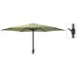 ProGarden Ombrellone Parasole Monica 270 cm Verde ProGarden Ombrellone Parasole Monica 270 cm Verde