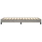 vidaXL Giroletto senza Materasso Grigio Chiaro 90x200 cm Velluto vidaXL Giroletto senza Materasso Grigio Chiaro 90x200 cm Velluto