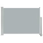 Tenda Laterale Retrattile per Patio 80x300 cm Grigia Tenda Laterale Retrattile per Patio 80x300 cm Grigia