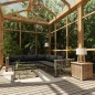 vidaXL Set Divani da Giardino 6 pz con Cuscini in Polyrattan Grigio vidaXL Set Divani da Giardino 6 pz con Cuscini in Polyrattan Grigio
