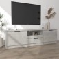 Mobile per TV Grigio Cemento 140x35x40cm Legno Multistrato Mobile per TV Grigio Cemento 140x35x40cm Legno Multistrato