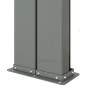 vidaXL Tenda da Sole Laterale Retrattile Nera 180x1000 cm vidaXL Tenda da Sole Laterale Retrattile Nera 180x1000 cm