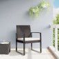 vidaXL Sedie da Pranzo da Giardino 2 pz Marroni in Rattan PP vidaXL Sedie da Pranzo da Giardino 2 pz Marroni in Rattan PP