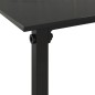 vidaXL Set Salotto da Esterno 4 pz con Cuscini in Polyrattan Nero