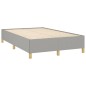 vidaXL Giroletto Grigio Chiaro 120x200 cm in Tessuto vidaXL Giroletto Grigio Chiaro 120x200 cm in Tessuto