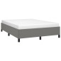 vidaXL Giroletto Grigio Scuro 140x190 cm in Tessuto vidaXL Giroletto Grigio Scuro 140x190 cm in Tessuto