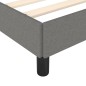 vidaXL Giroletto Grigio Scuro 140x190 cm in Tessuto vidaXL Giroletto Grigio Scuro 140x190 cm in Tessuto