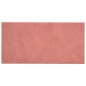 Pannelli Murali 12 pz Rosa 60x30 cm in Velluto 2,16 m² Pannelli Murali 12 pz Rosa 60x30 cm in Velluto 2,16 m²