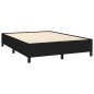 vidaXL Giroletto Nero 140x190 cm in Tessuto vidaXL Giroletto Nero 140x190 cm in Tessuto