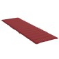 vidaXL Cuscino per Lettino Rosso Vino 200x50x3 cm in Tessuto Oxford vidaXL Cuscino per Lettino Rosso Vino 200x50x3 cm in Tessuto Oxford