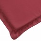 vidaXL Cuscino per Lettino Rosso Vino 200x50x3 cm in Tessuto Oxford vidaXL Cuscino per Lettino Rosso Vino 200x50x3 cm in Tessuto Oxford