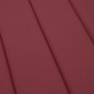 vidaXL Cuscino per Lettino Rosso Vino 200x50x3 cm in Tessuto Oxford vidaXL Cuscino per Lettino Rosso Vino 200x50x3 cm in Tessuto Oxford