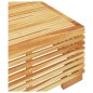 vidaXL Set Divani da Giardino 2 pz in Legno Massello di Teak vidaXL Set Divani da Giardino 2 pz in Legno Massello di Teak