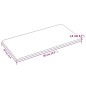 Pannelli Murali 12 pz Rosa 60x30 cm in Velluto 2,16 m² Pannelli Murali 12 pz Rosa 60x30 cm in Velluto 2,16 m²