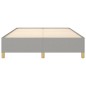vidaXL Giroletto Grigio Chiaro 140x190 cm in Tessuto vidaXL Giroletto Grigio Chiaro 140x190 cm in Tessuto