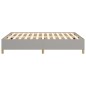vidaXL Giroletto Grigio Chiaro 140x190 cm in Tessuto vidaXL Giroletto Grigio Chiaro 140x190 cm in Tessuto