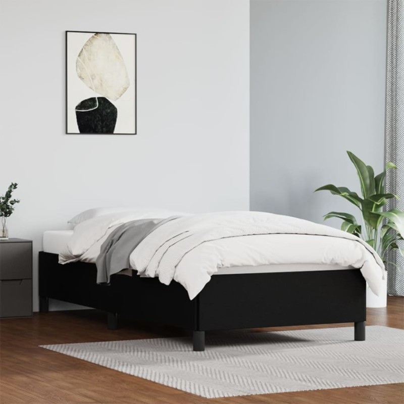 vidaXL Giroletto Nero 90x200 cm in Similpelle vidaXL Giroletto Nero 90x200 cm in Similpelle